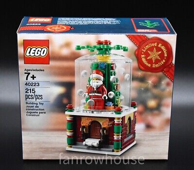 New Lego Limited Holiday Edition Snowglobe 40223 Ready to ship Retired