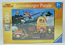 Ravensburger Disney Planes Cars Fire & Rescue Piston 150 Air Attack  Puzzle NIB