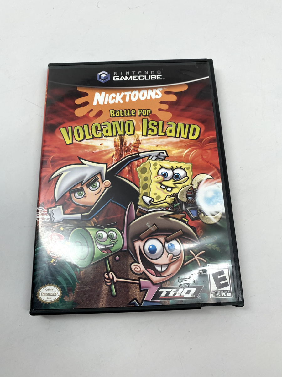 Nicktoons Battle for Volcano Island - Nintendo GameCube Video Game
