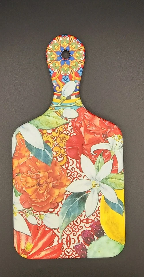 Tagliere Rettangolare Melamina Taormina Henriette 90549 - Immagine 2 di 2