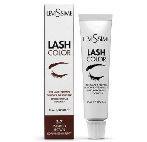 Long Lasting Eyebrow & Eyelashes Tint Dye Levissime 15 ml (0.5 fl oz) All Colors - Picture 8 of 10