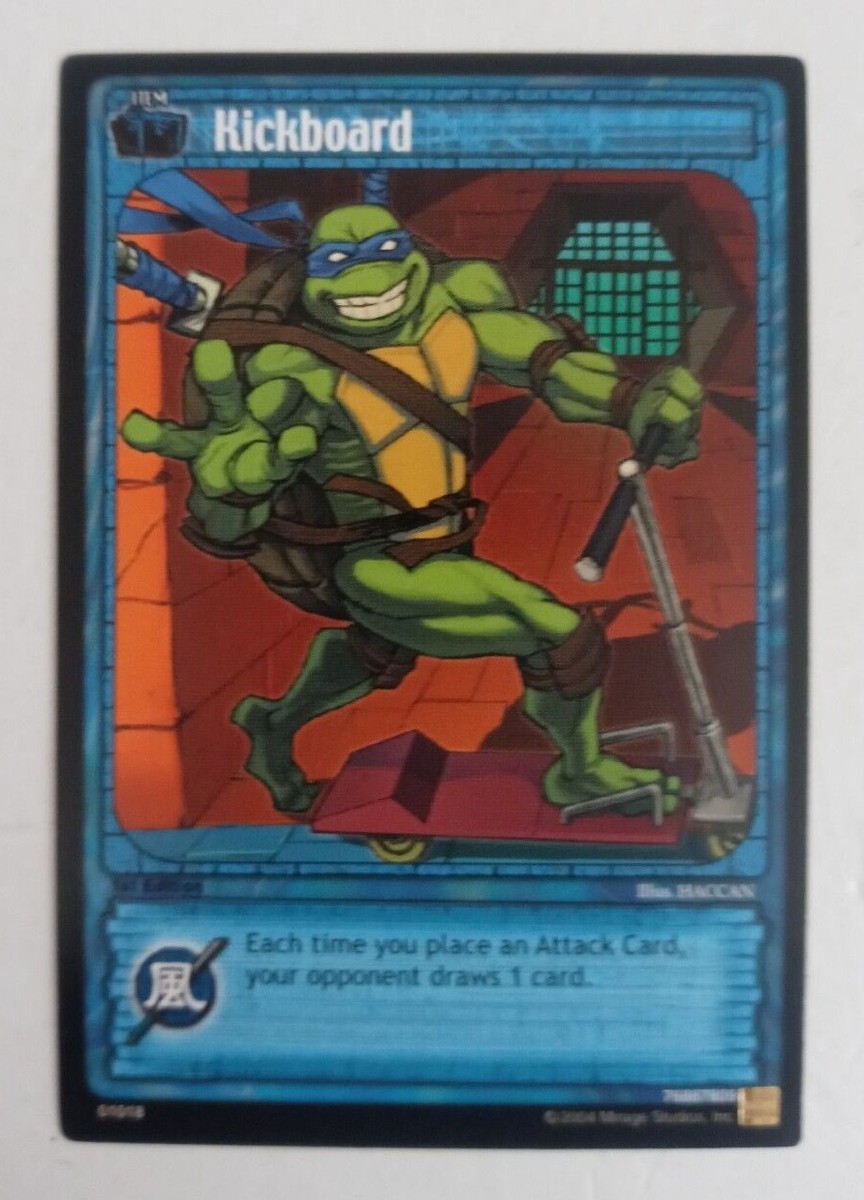 2004 Teenage Mutant Ninja Turtles Trading Card Game Kickboard