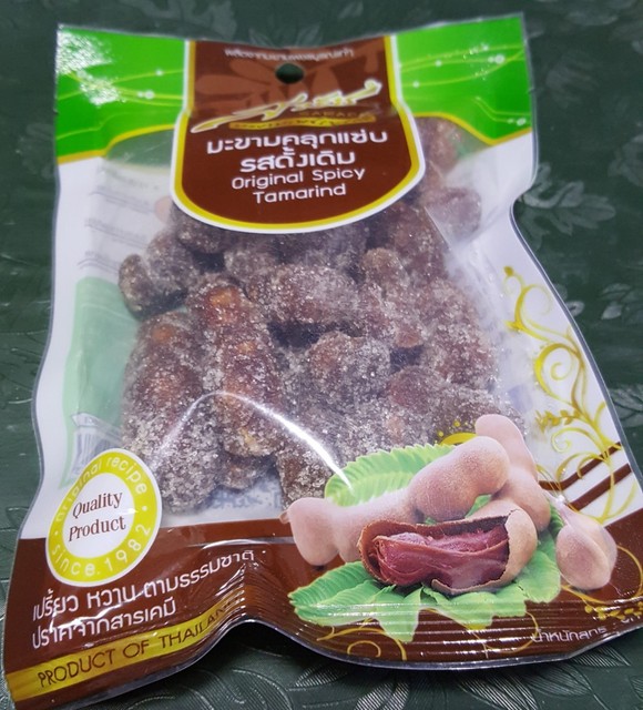 Original Spicy Tamarind Snack Thai Giant Fruit SARACH Ready to Eat