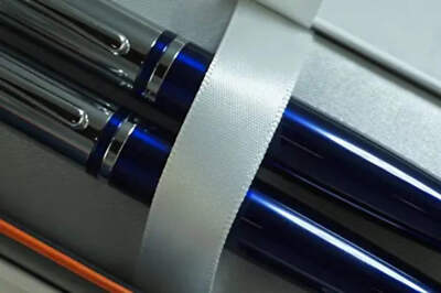 Cross Calais Midnight Blue with Cross signature ring Rollerball & Ballpoint Pens