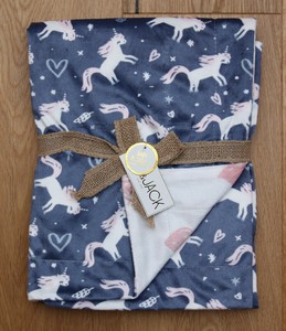 lila & jack baby blanket