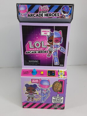 LOL Surprise Boys Arcade Heroes Infinity Queen Ultra Rare Doll New 2020 