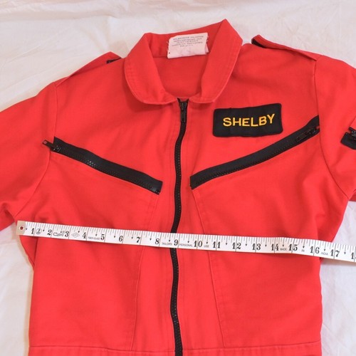 Flight Line by Morningstar Women's Red Flightsuit Size L (8-10) MADE IN USA - Picture 4 of 21