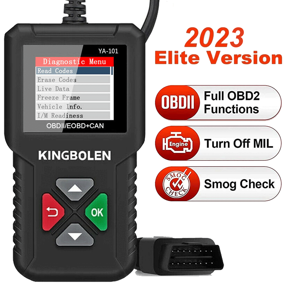 Automotive OBDII OBD2 Scanner Car Check Engine Fault Code Reader Diagnostic Tool-image
