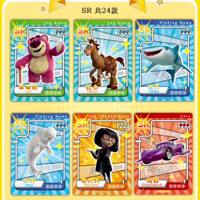 Card Fun Disney Pixar 100 Collection Trading Cards 20 Pack Booster