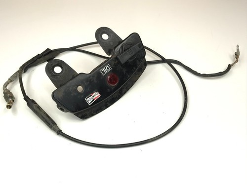84 Yamaha Tri Moto 125 175 OEM Choke Pull Knob Cable Starter Oil Temp Mount