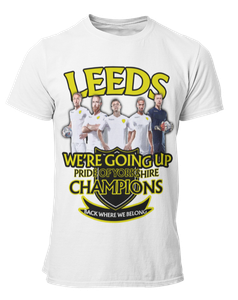 leeds united champions t shirt