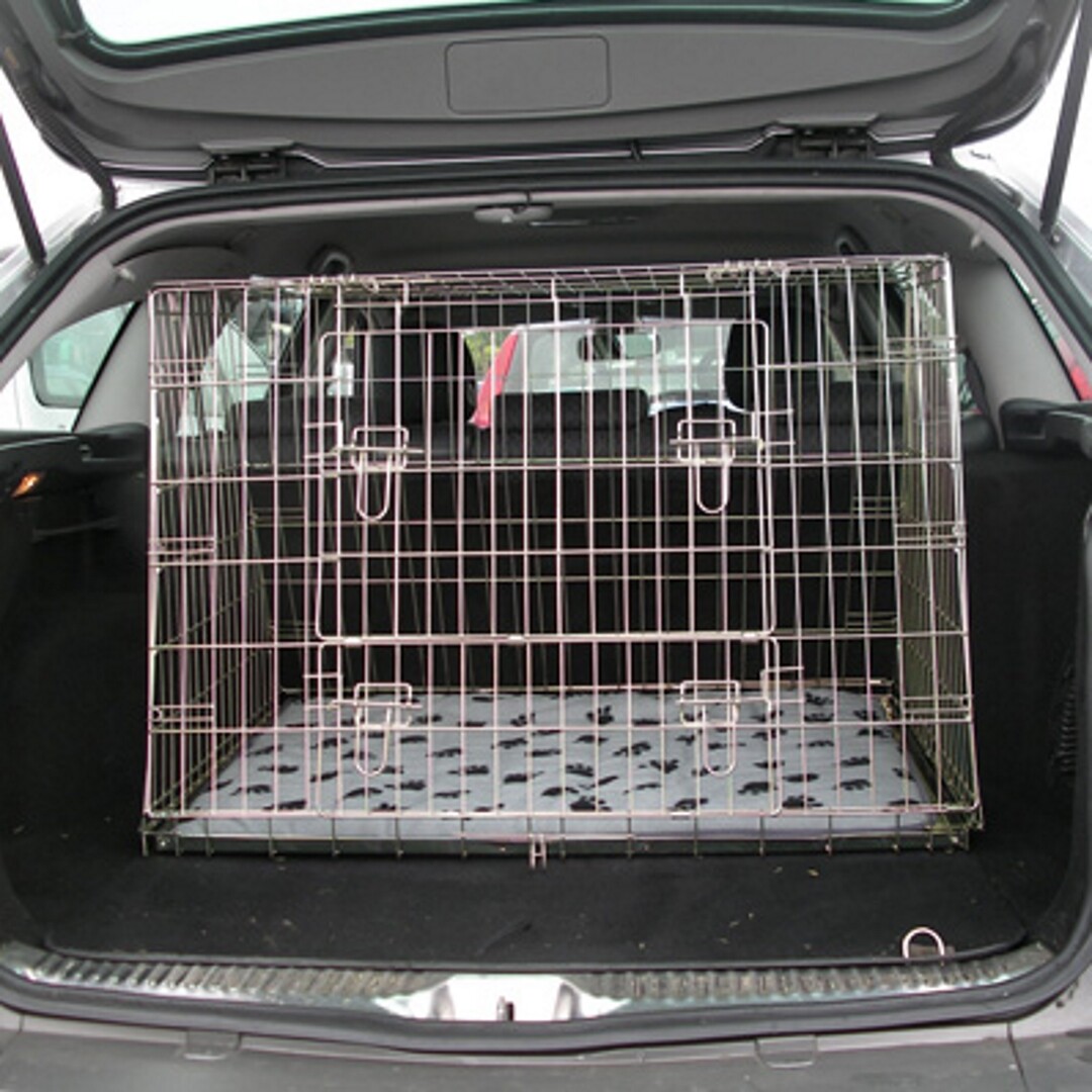 Sloping Dog pet puppy travel training cage crate for  Hyundai Accent