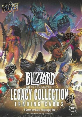 BLIZZARD LEGACY COLLECTION 2023 BRAND NEW/SEALED BLASTER BOX UPPER DECK