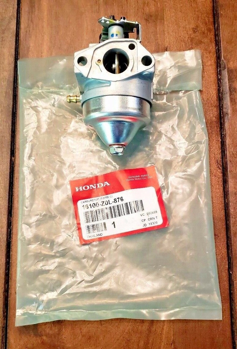 HONDA Carburetor (Carb) GCV160, HRR216 16100-Z0L-876 Genuine OEM