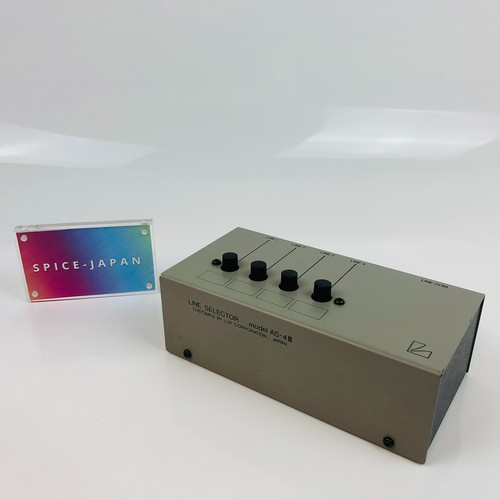 Selector de línea Luxman AS-4III RCA 4 canales envío EXP JAPÓN - Imagen 12 de 13