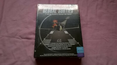 GLOBAL SORTIES - für MICROSOFT FLUGSIMULATOR - BIG BOX PC SPIEL - NEU & VERSIEGELT