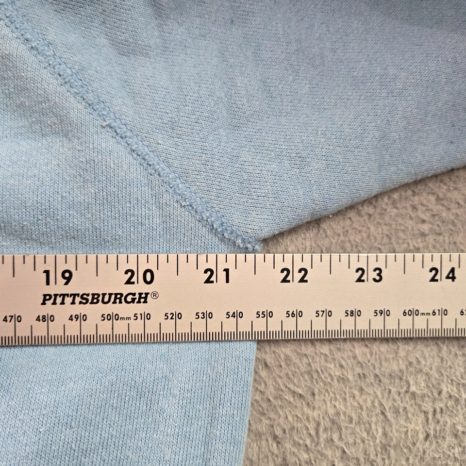 Sudadera DE COLECCIÓN Hanes Mujer XL Azul Rosa Floral Paisley Polar Pullover EE. UU. Foto 4 de 4