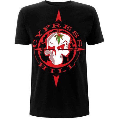 CYPRESS HILL - Skull Compass T-Shirt Größe L OFFICIAL MERCHANDISE