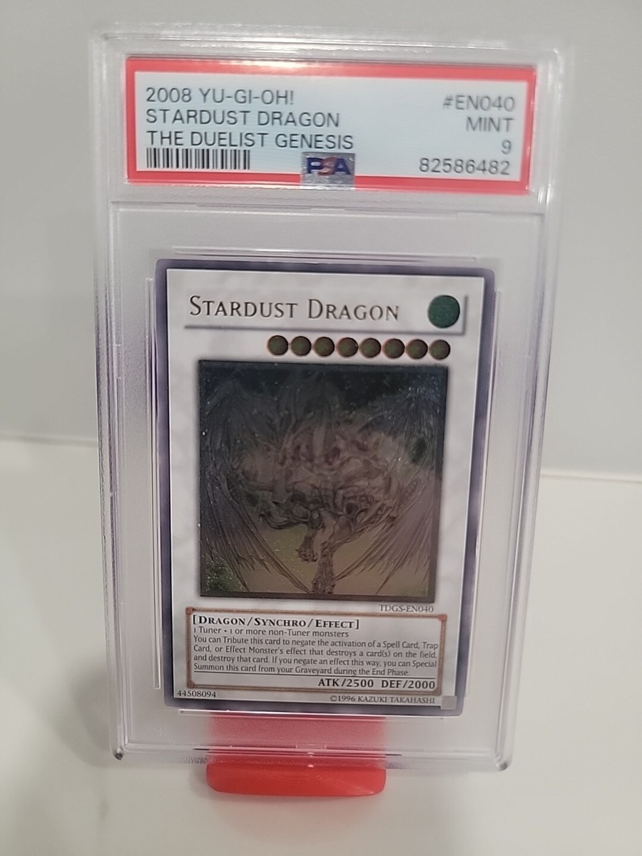 2008 YU-GI-OH! TDGS-ULTIMATE RARE EN040 STARDUST DRAGON UNLIMITED