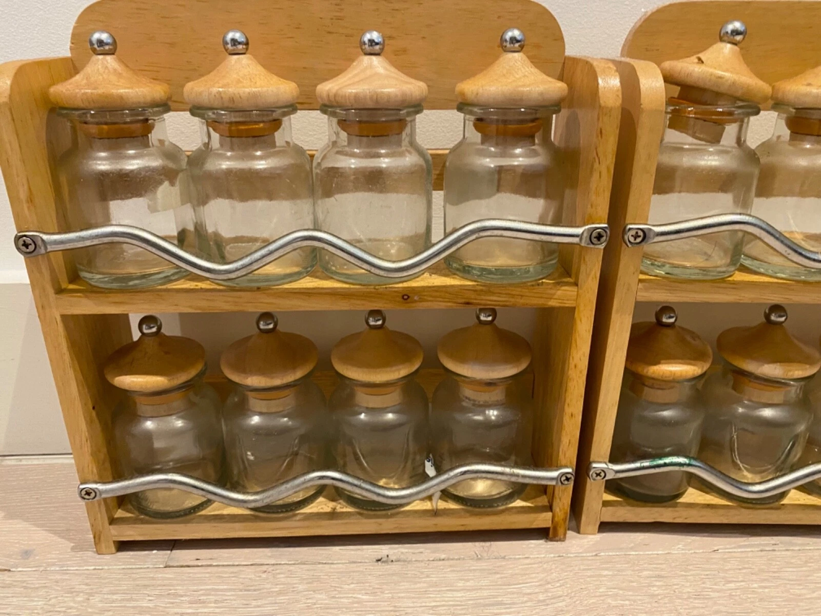 Spice Rack wooden free standing