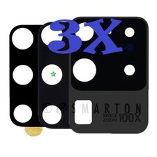 Lot of 3 Samsung Galaxy S20/S20 Plus/S20 Ultra Back Rear Main Camera Lens Glass