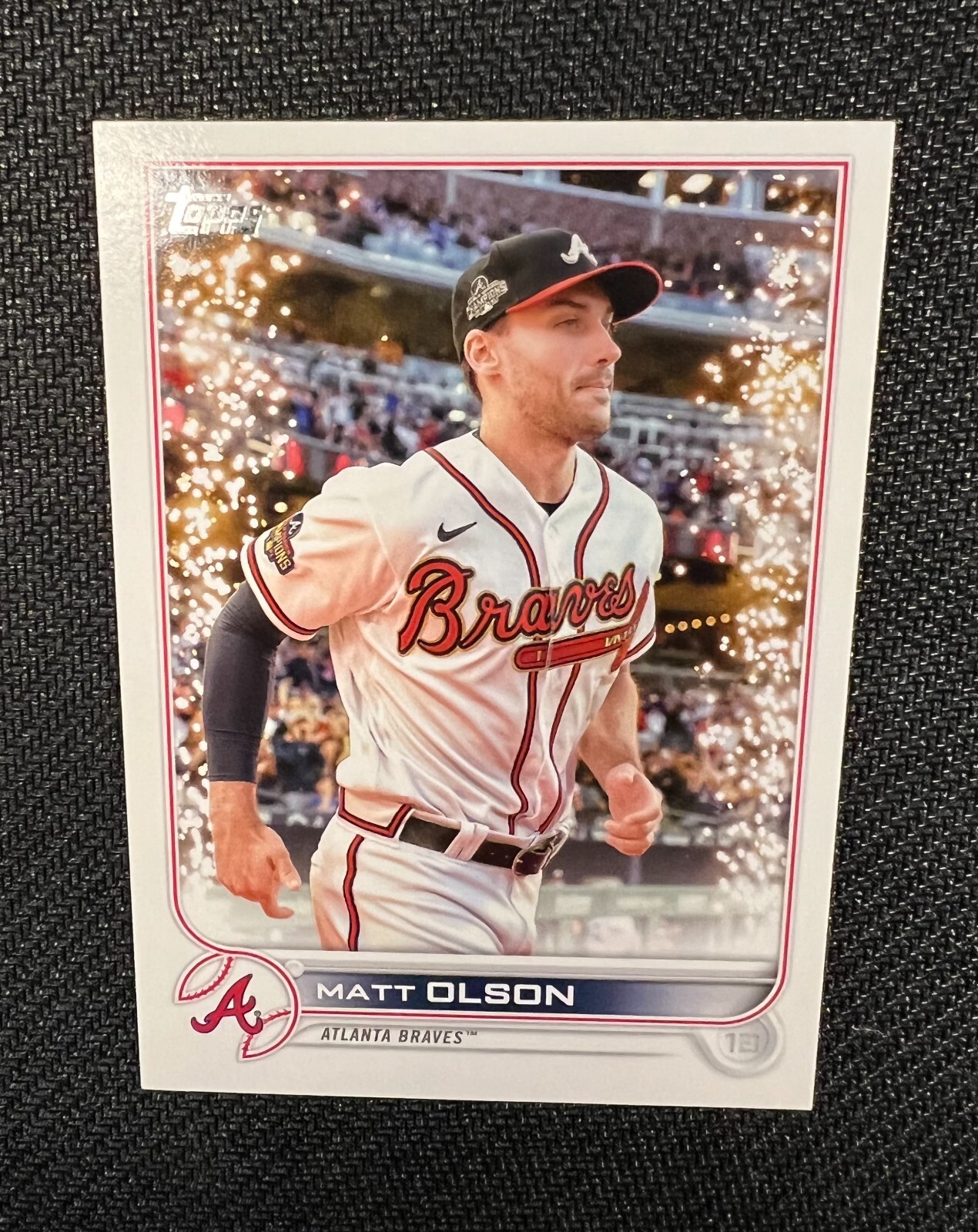 2022 Topps Update Matt Olson Image Variation SP #US2 Atlanta Braves