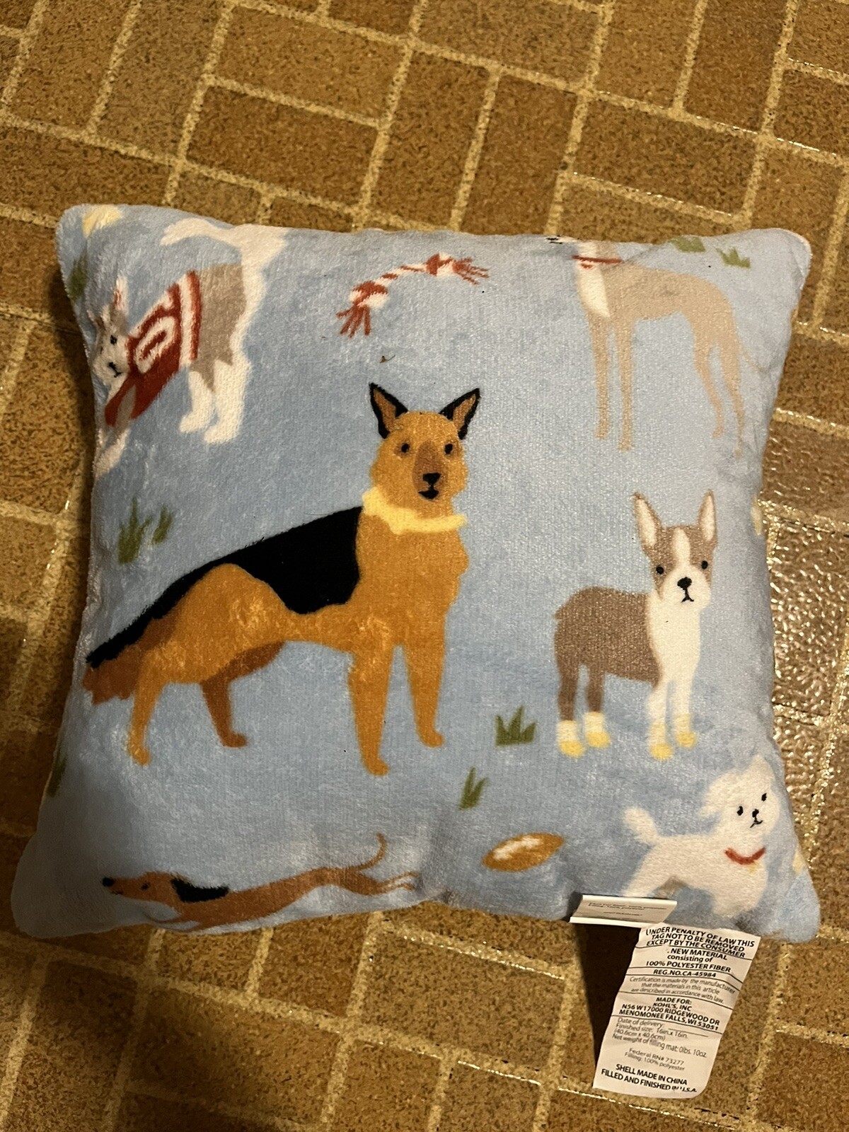 The Big One Throw Pillow Multi Dog Print German Shepard eBay