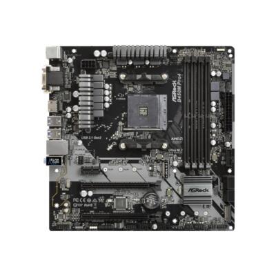 ASRock B450M Pro4 AMD B450 Mainboard Micro-ATX Sockel AM4   #314915