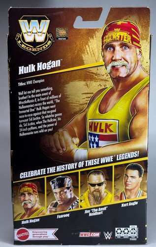 Mattel WWE Elite Collection Legends Series 24 HULK HOGAN Actionfigur Hulkster - Bild 3 von 5