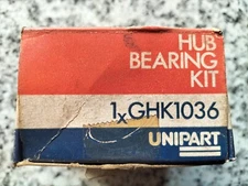 GHK1036 Unipart Wheel Bearing Kit .Ford Escort MK1 Front, Fiesta 1976-1989 Rear 