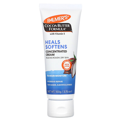 Cocoa Butter Formula  with Vitamin E, Heals Softens Concentrated Cream, 3.75 oz