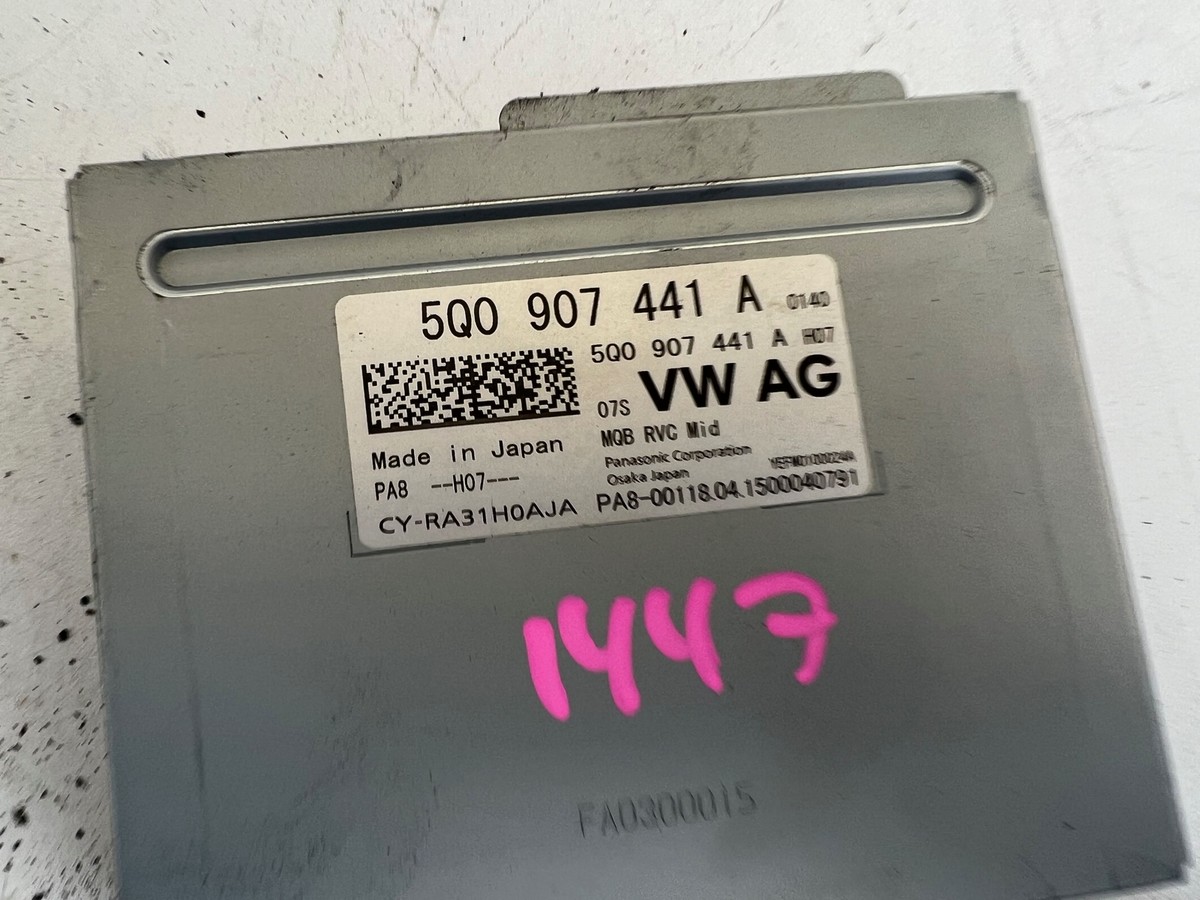 Volkswagen /Audi 純正 TVチューナー 5Q0 907 441 Audi S3 Camera Control Module 8V 15-18 OEM 5Q0 907 441 A | eBay