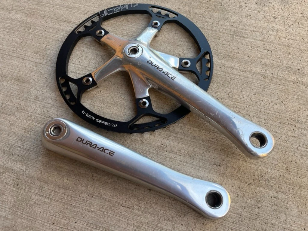 Shimano Japan Dura-Ace FC-7700 Road Crankset w/ LitePro | 172.5 mm