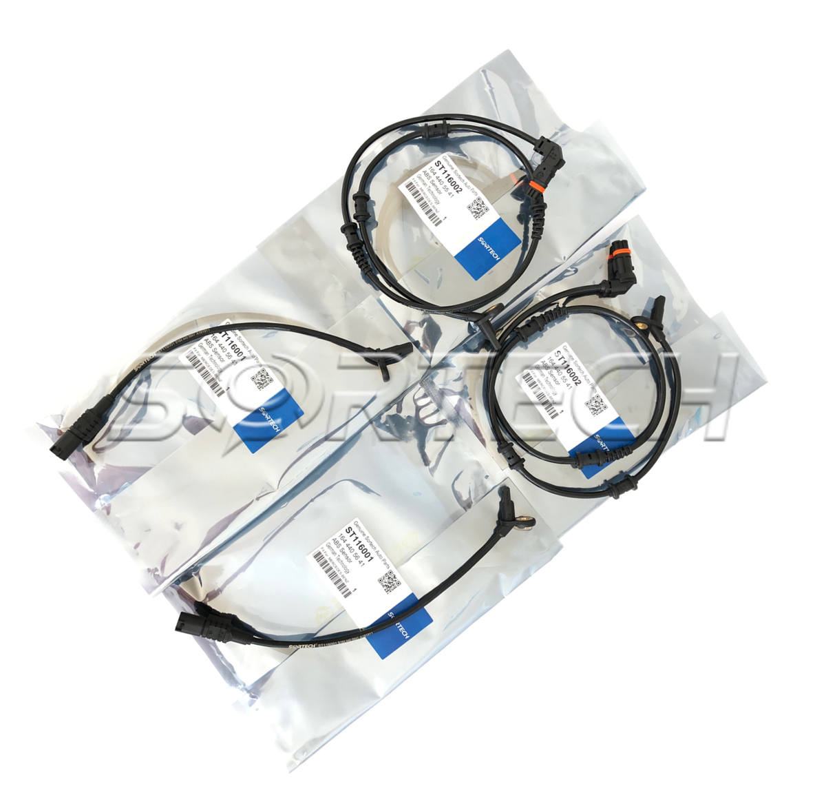 4x Front & Rear ABS Speed Sensor for Mercedes 1644405541