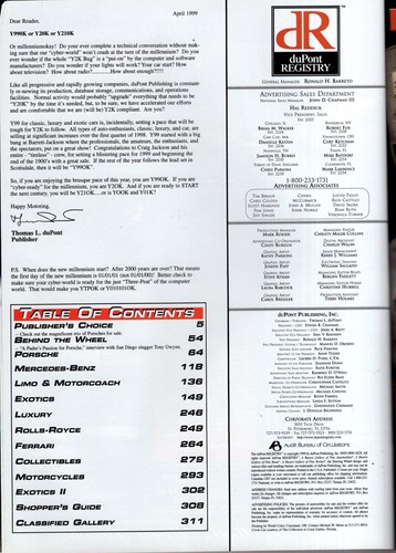DuPont Registry April 1999 – Porsche Carrera 4 - Picture 2 of 3
