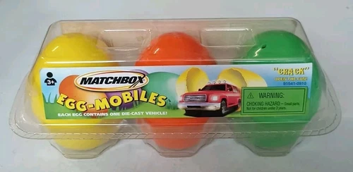 Vintage Matchbox egg-mobiles Die-Cast Vehicle Easter NEW