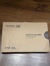 ViewSonic VX2479A-HD-PRO 24" IPS 165HZ 1ms FreeSync Gaming Monitor, Barely used