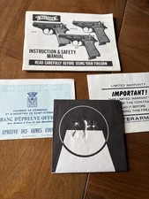 Original Walther Models Pp Ppk Ppks Owners Instruction Manual 1987 Interarm
