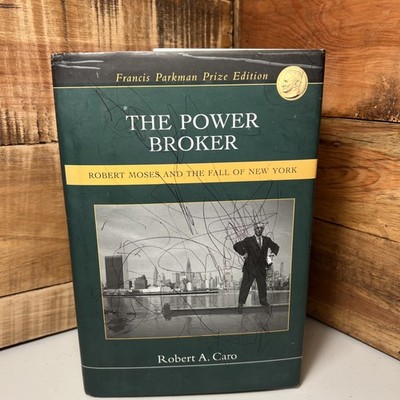 THE POWER BROKER by Robert A. Caro (2006) History Book Club + Mylar ~ Must See!!