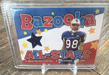 04 Topps Bazooka Julian Peterson Pro Bowl Jersey Relic 49ers Blue