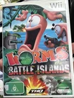 Worms Battle Islands Wii PAL -  Complete With Manual - Free Aus Post!