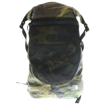 Supreme 17SS The North Face Waterproof Backpack 16L Khaki Gebraucht