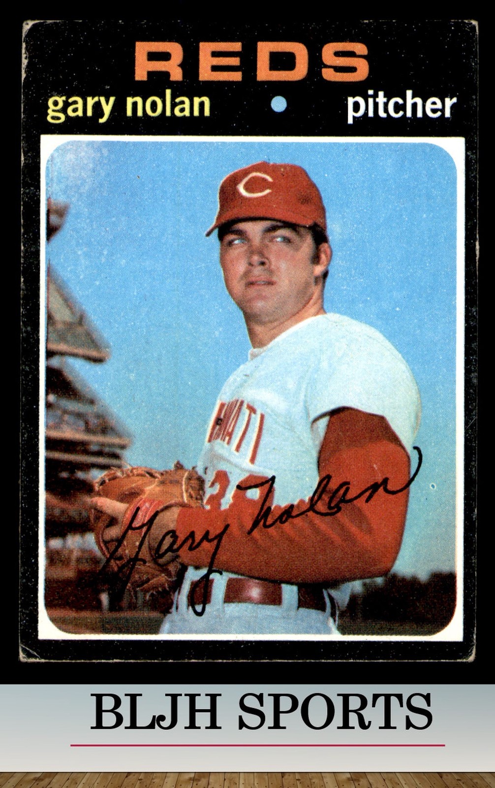 1971 Topps #75 Gary Nolan Cincinnati Reds (see pics)