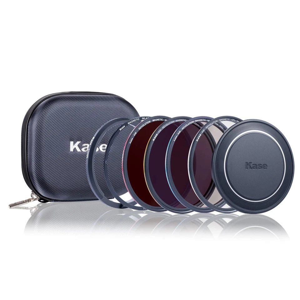 Kase 67/72/77/82/95mm KW Revolution Plus Master Kit (CPL / ND8 / ND64 / ND1000 ) - Image 2 of 4