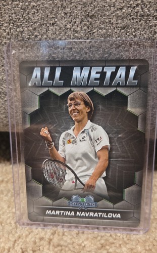 Martina Navratilova #ALM-3 2024 Topps Graphite All Metal card