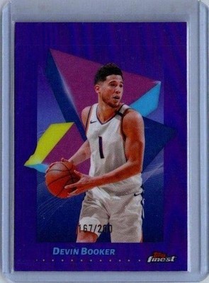 2024-25 Finest #75 Devin Booker Purple Refractor #/200