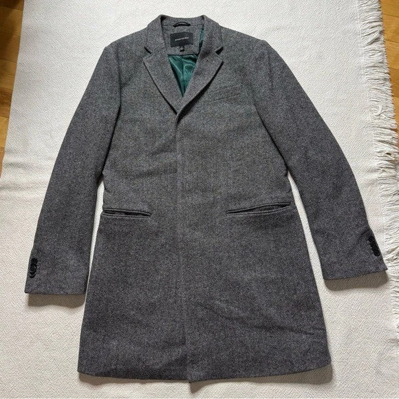 Banana Republic Men’s Wool Tweed Emmetex Heritage Donegal Coat M - Image 2 of 4
