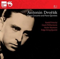 Audio Cd - Antonin Dvorak - Piano Concerto & Piano Quintets (2 Cd) - Cult Legen