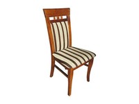 Design Lehnstuhl Sessel Stoff Polster Esszimmer Leder Gastro Stuhl StüHle Holz