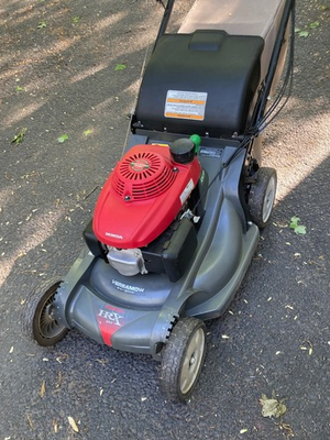 #ad #ad Honda HRX217self propelled mulching mower amp; bag PICKUP ONLY just svcd $438.95